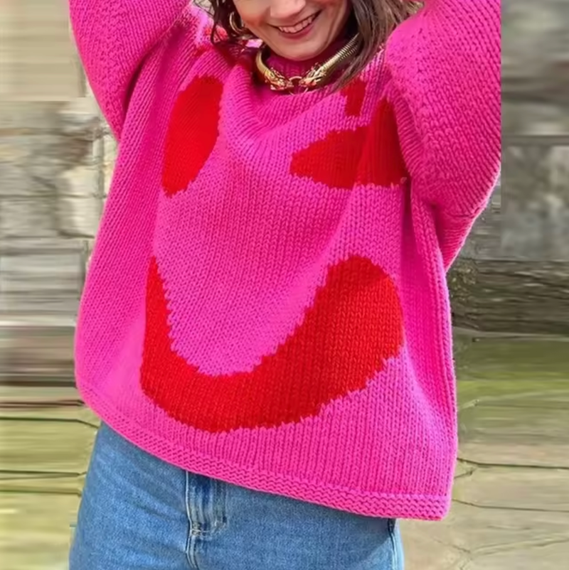 Suéter de estilo vintage atemporal