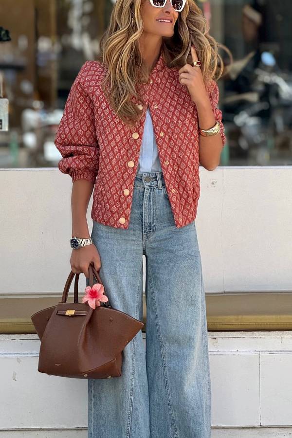 Chaqueta de inspiración vintage