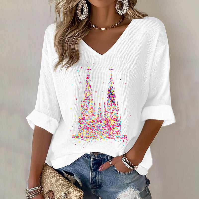 Camisa de estilo vintage atemporal
