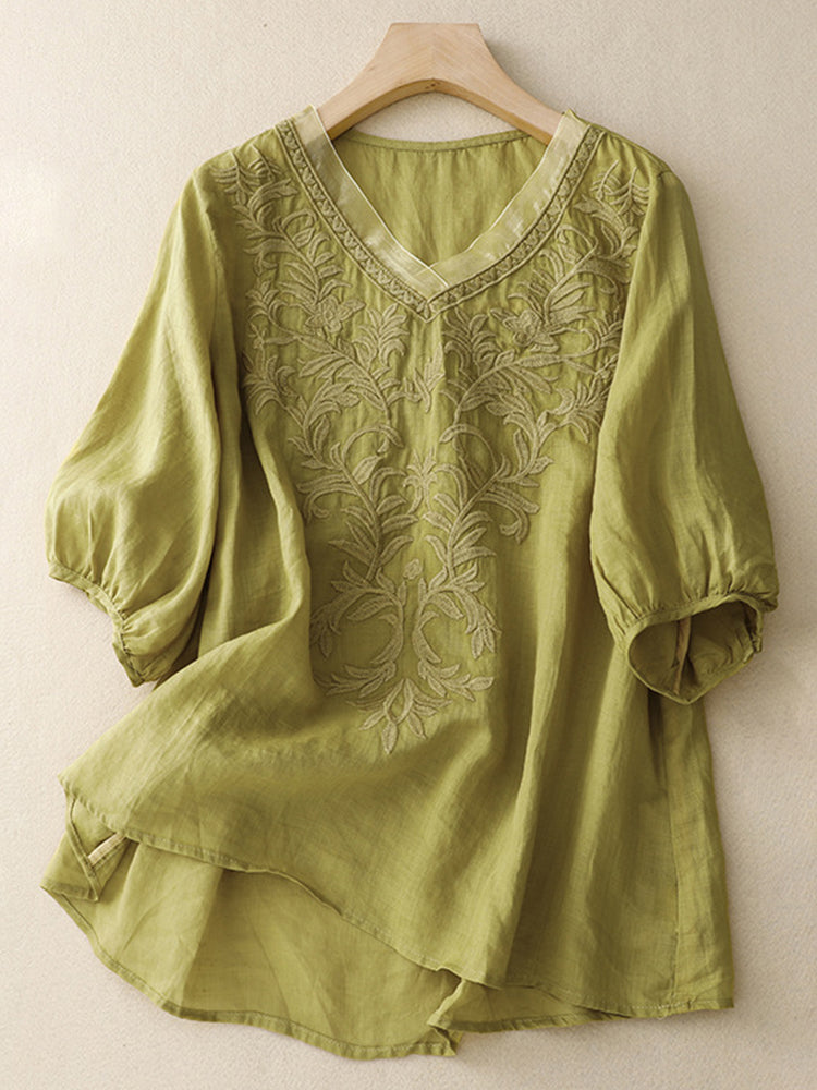 Camisa de estilo vintage atemporal