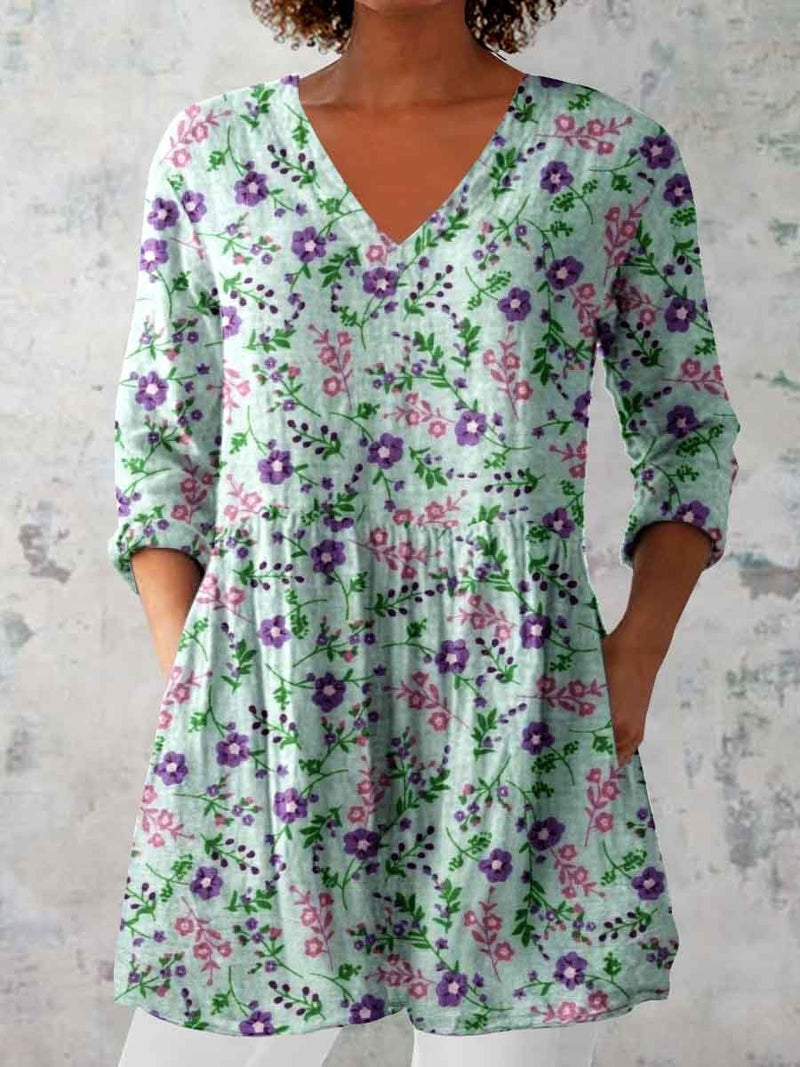 Top de estilo vintage atemporal