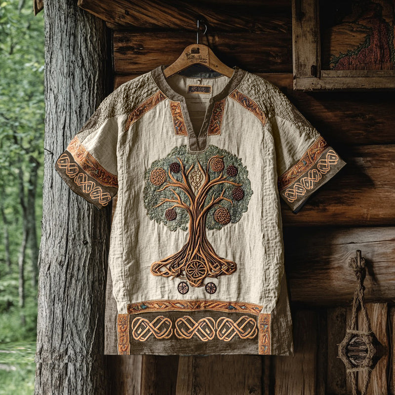 Camisa de estilo vintage atemporal
