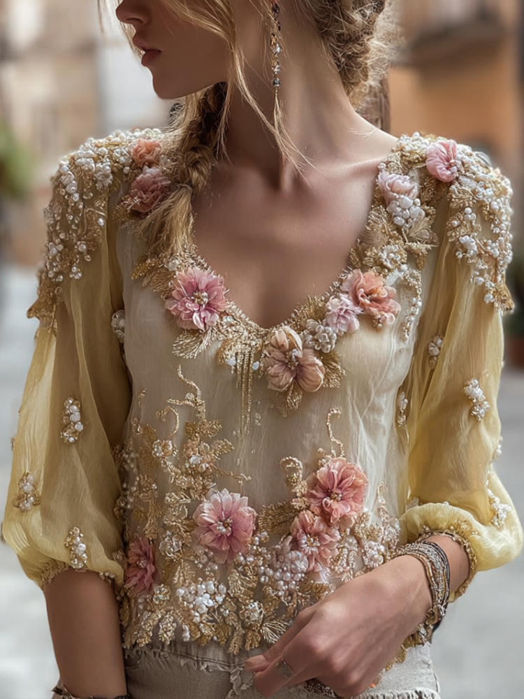 Top de diseño elegante