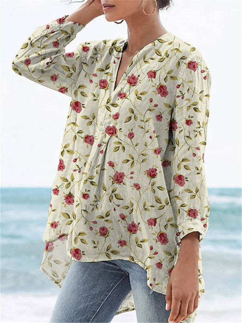 Camisa de estilo vintage atemporal