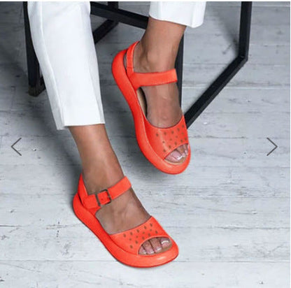 KL | Sandalias abiertas con tira ajustable