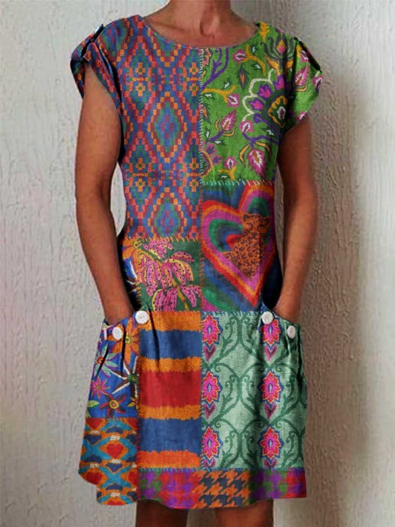 Vestido de estilo vintage atemporal