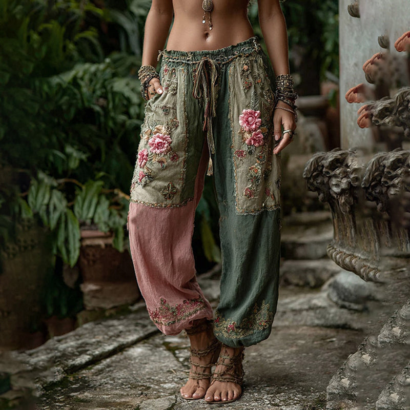 Pantalones de diseño elegante