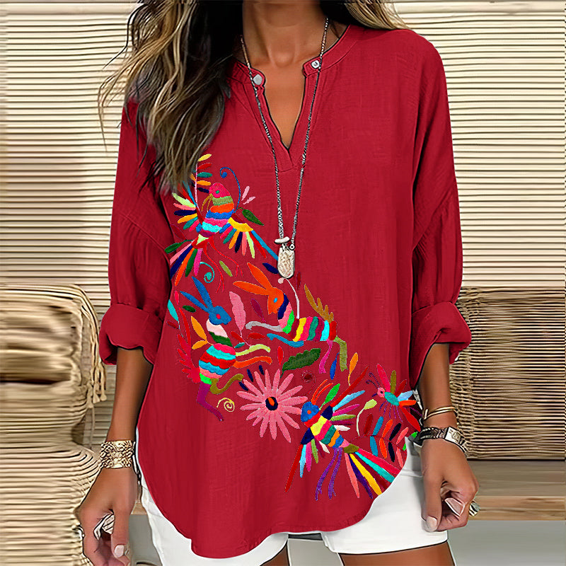 Camisa de inspiración vintage