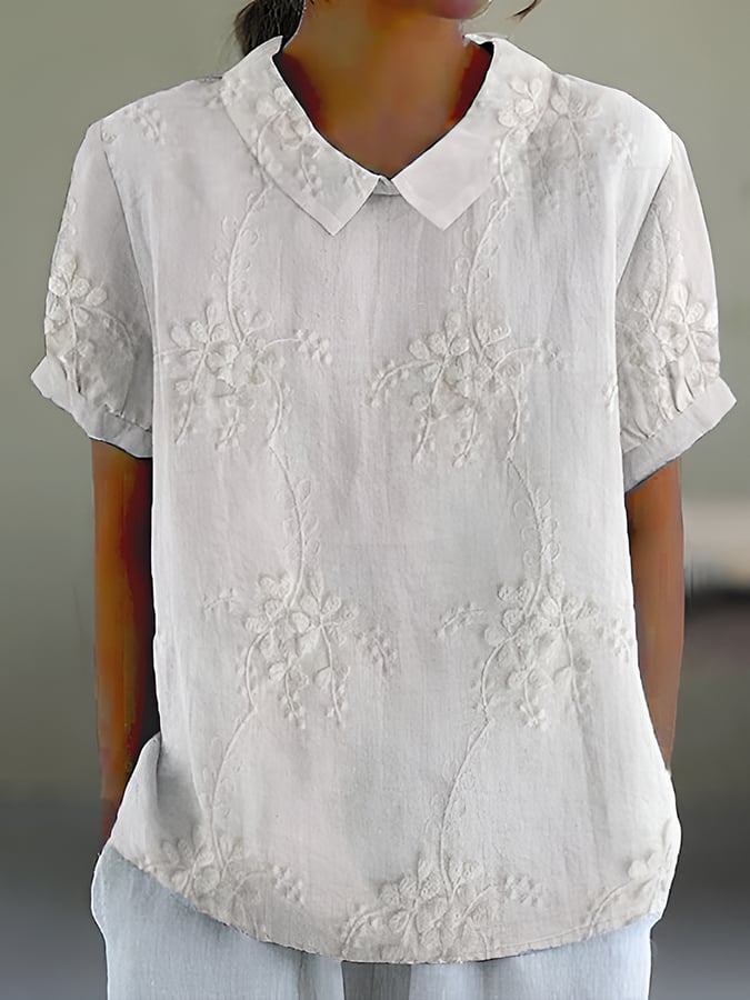 Camisa de diseño cuidado