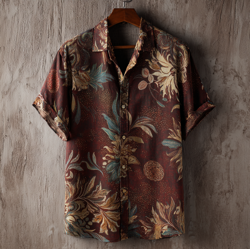 Camisa de diseño cuidado