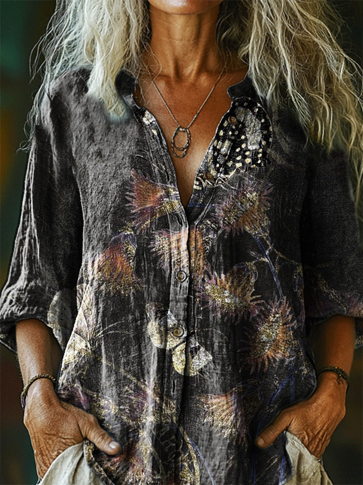 Camisa de inspiración vintage