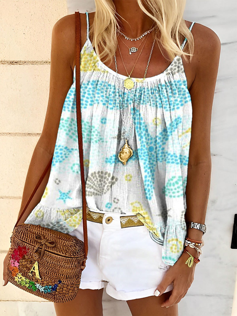 Top de estilo vintage atemporal