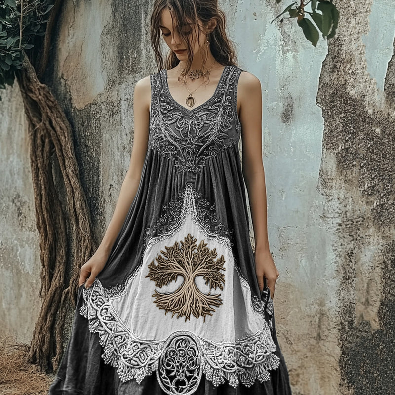 Vestido vintage clásico