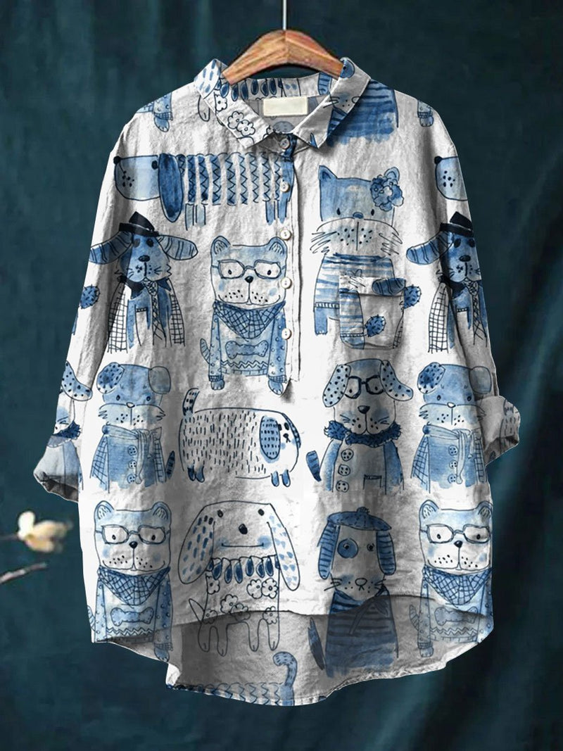 Camisa vintage clásico