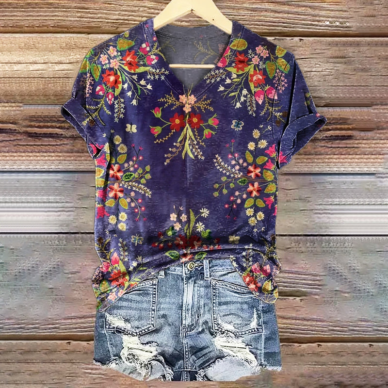 Camiseta bellamente confeccionado