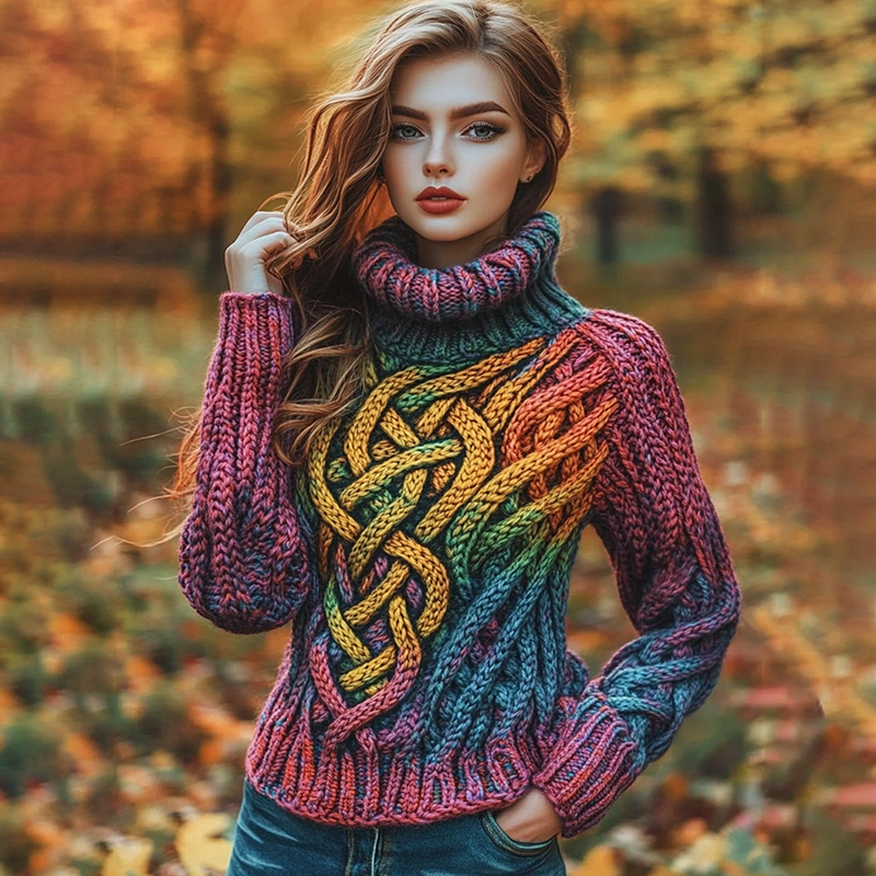 Suéter de estilo vintage atemporal