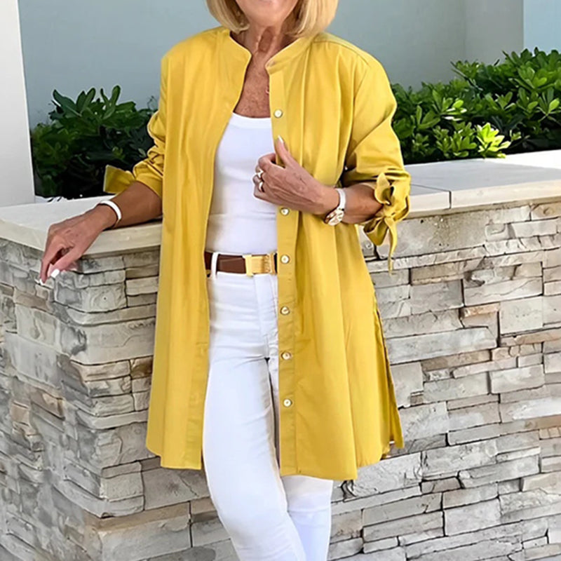 Camisa de estilo vintage atemporal