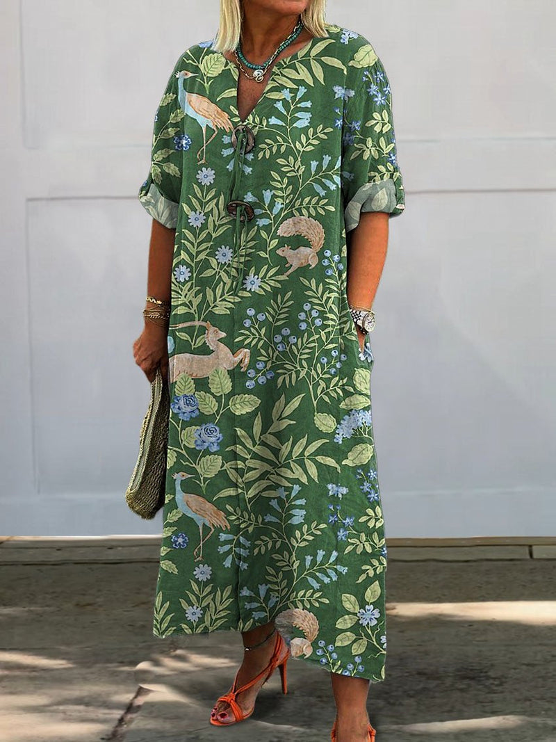 Vestido vintage clásico