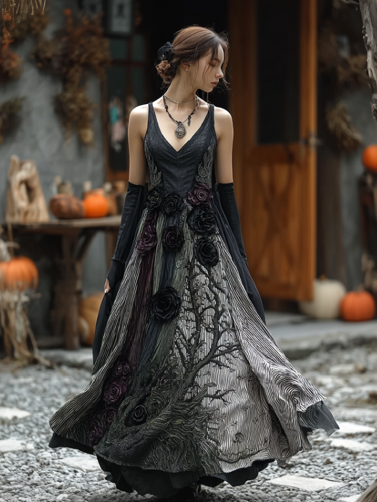Vestido de estilo vintage atemporal