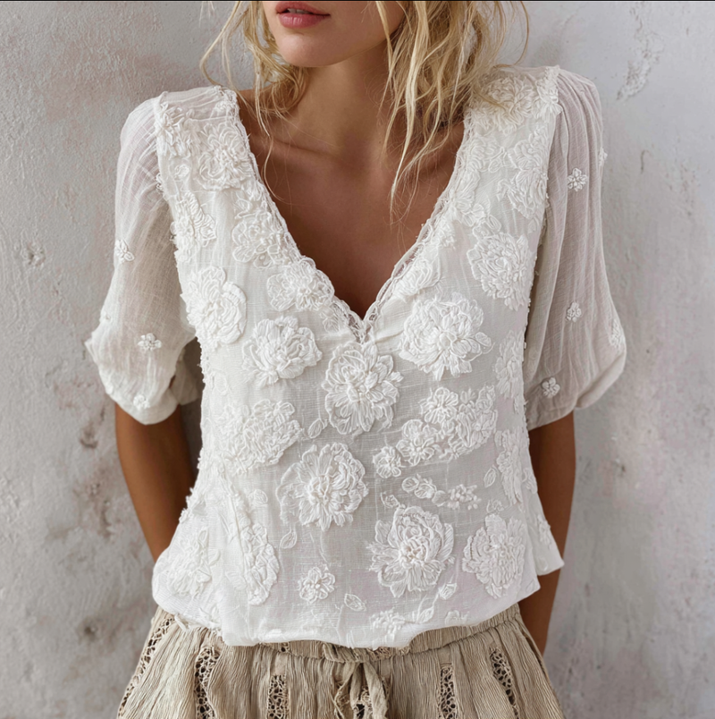 Camisa de inspiración vintage