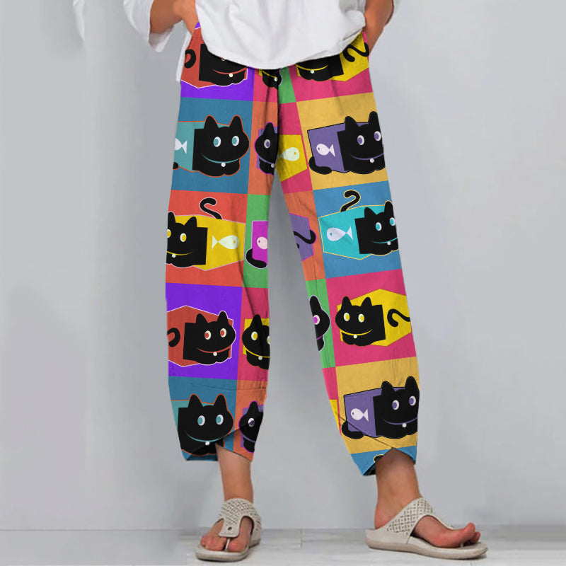 Pantalones de diseño elegante