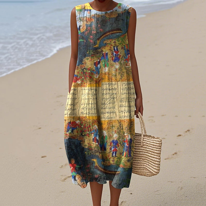 Vestido de inspiración vintage