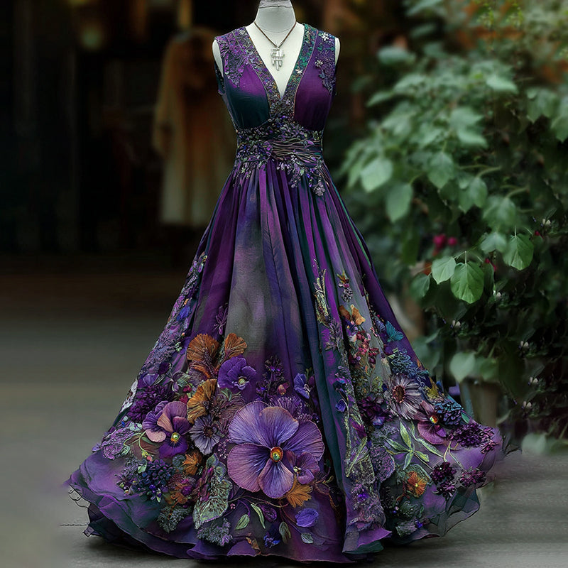 Vestido de estilo vintage atemporal