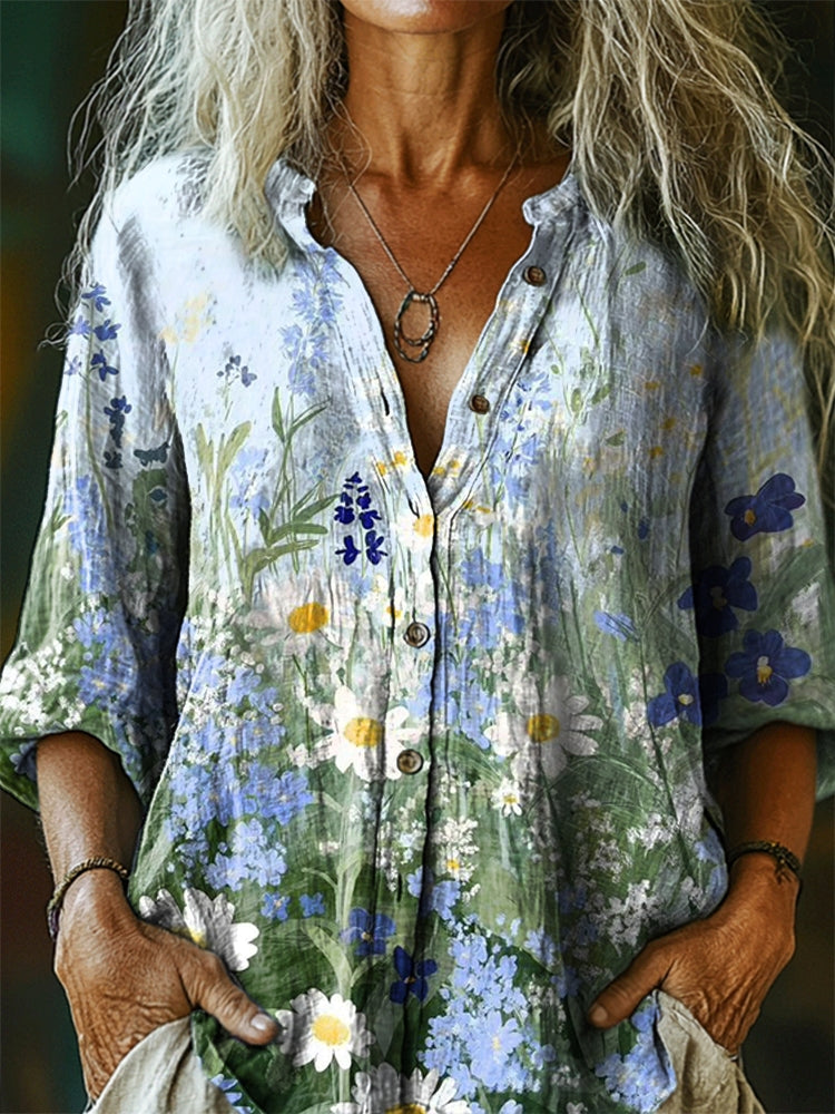 Camisa de inspiración vintage