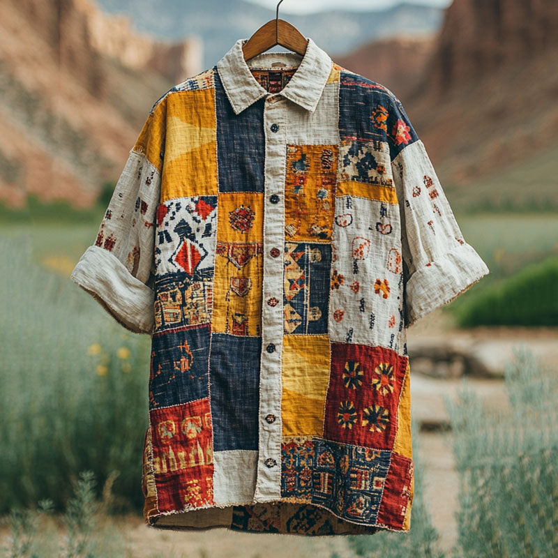 Camisa bellamente confeccionado