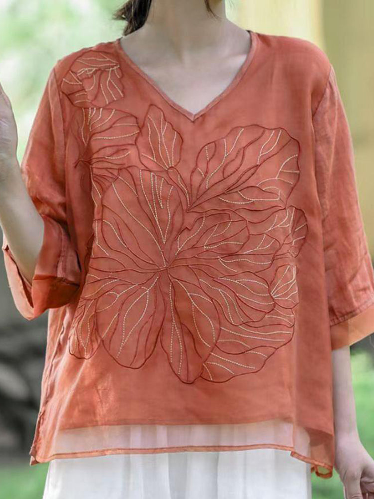 Camisa de diseño cuidado