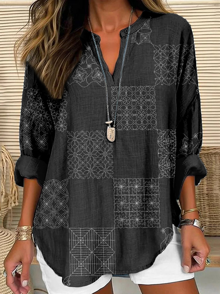 Camisa de inspiración vintage