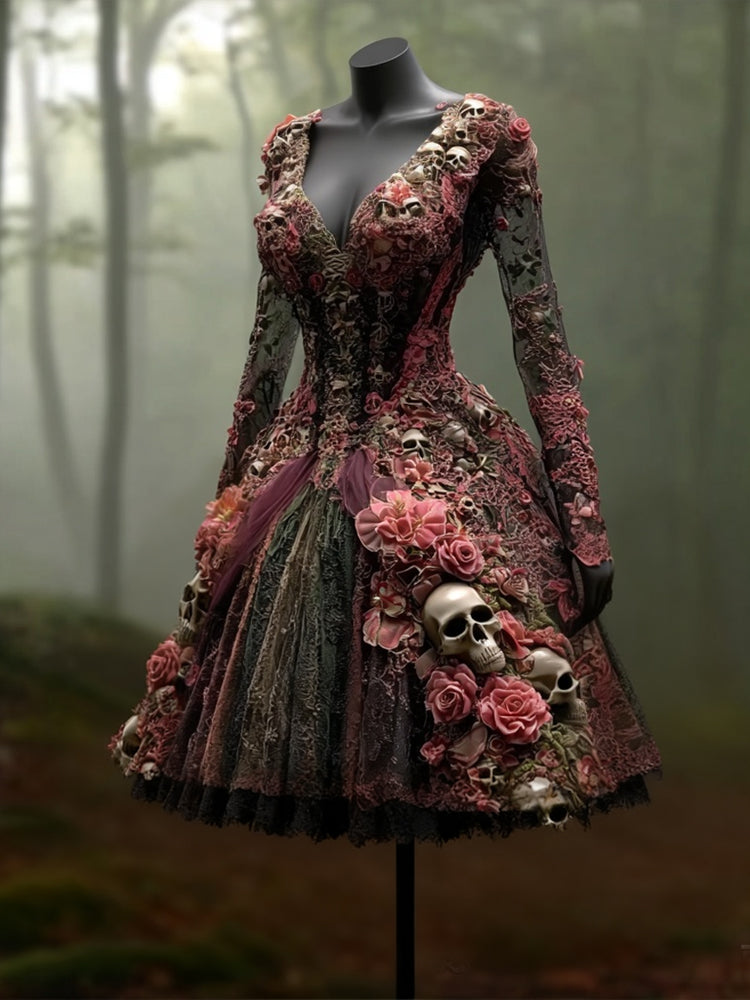 Vestido de inspiración vintage