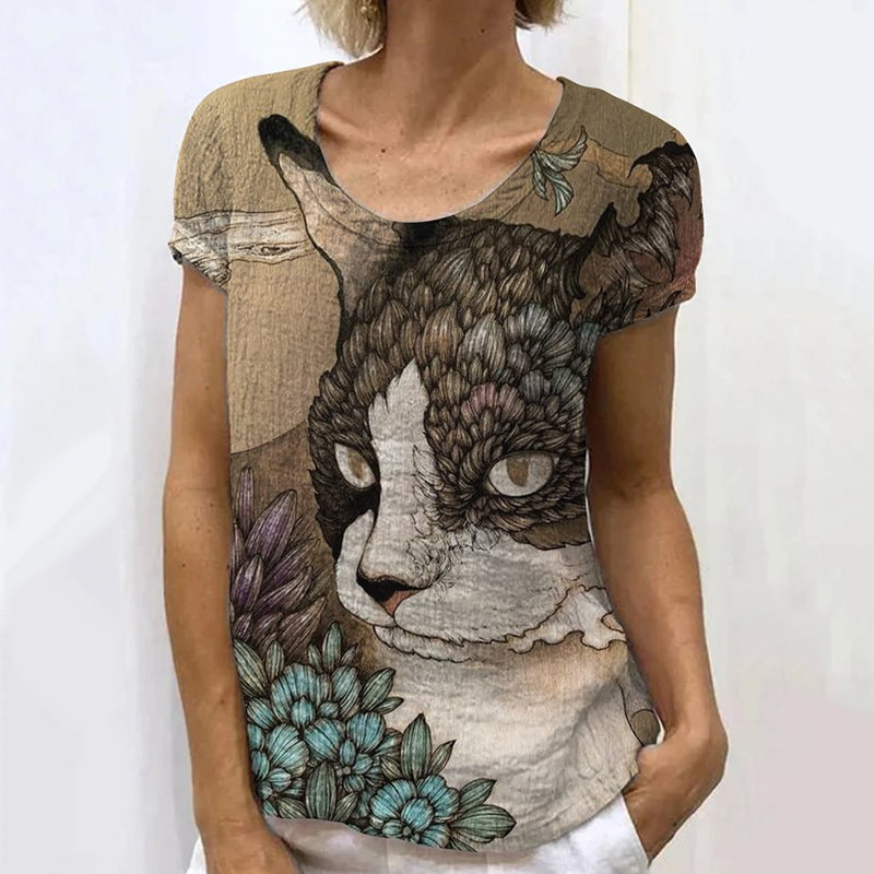 Camiseta de estilo vintage atemporal