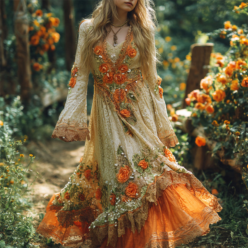 Vestido de estilo vintage atemporal