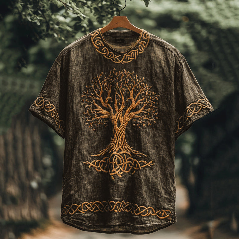 Camiseta de diseño cuidado