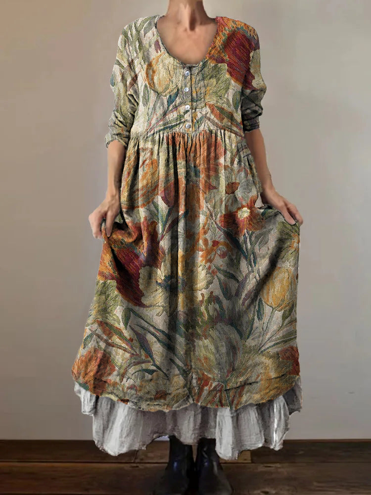 Vestido vintage clásico