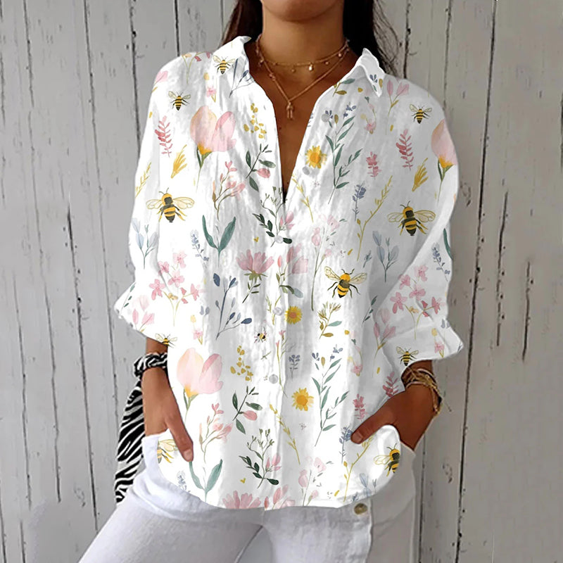 Camisa bellamente confeccionado