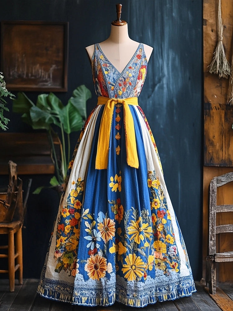 Vestido vintage clásico