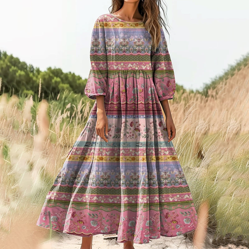 Vestido de estilo vintage atemporal