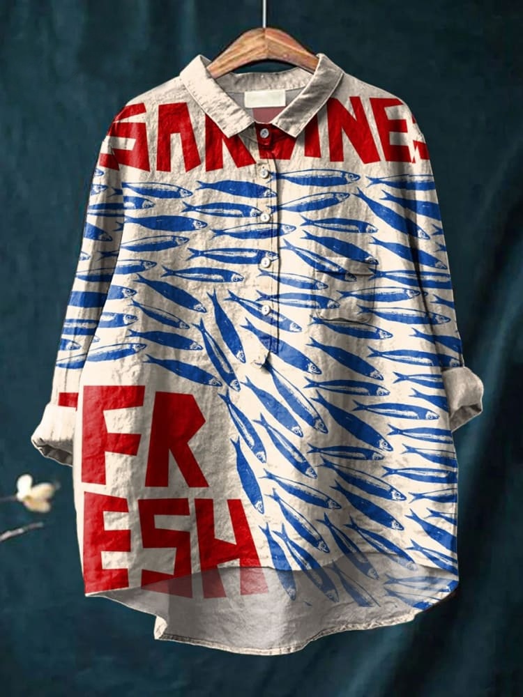 Camisa bellamente confeccionado