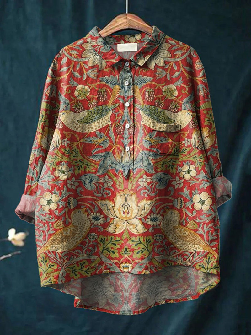 Camisa bellamente confeccionado