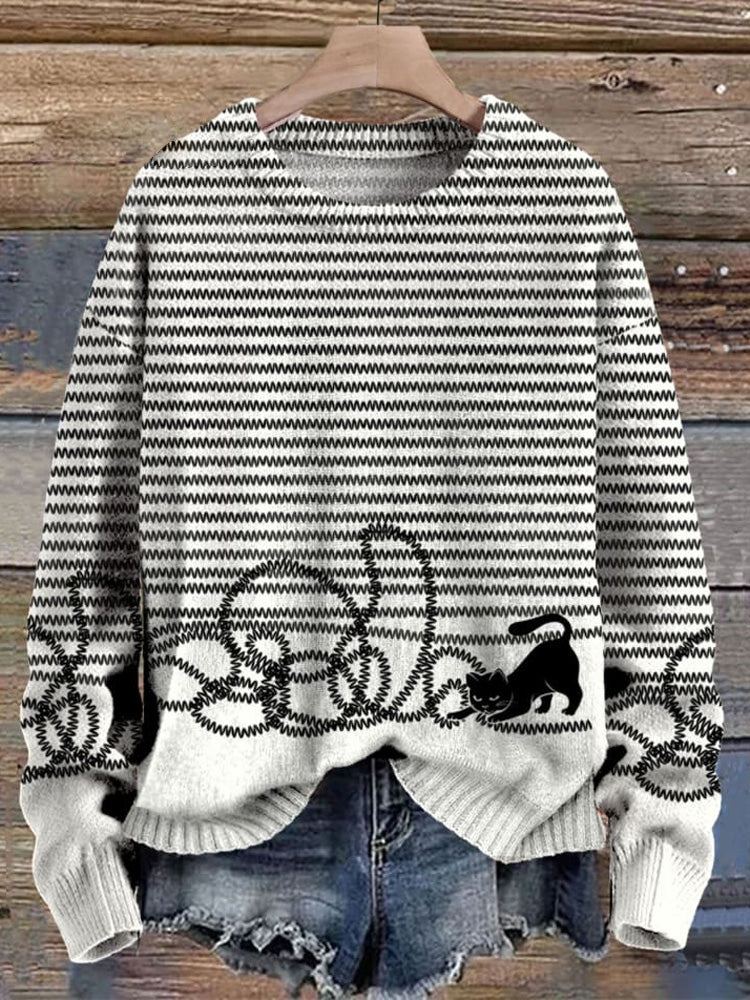 Suéter de diseño clásico