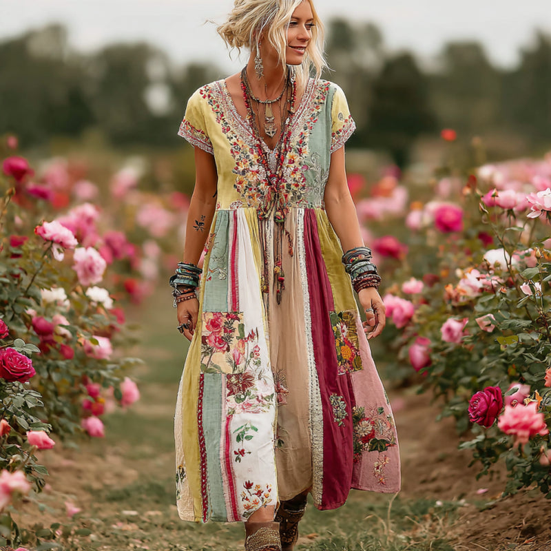 Vestido de estilo vintage atemporal