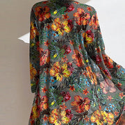 KL | Bikini floral de 3 piezas con toldo