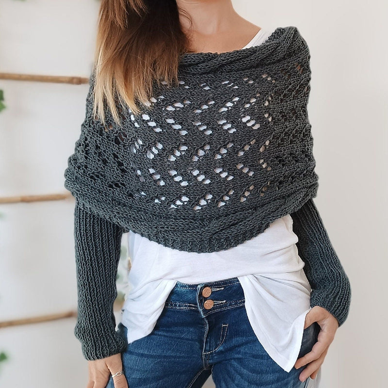 KL | Elegante jersey de punto con detalle calado