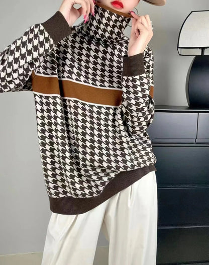 Suéter de estilo vintage atemporal