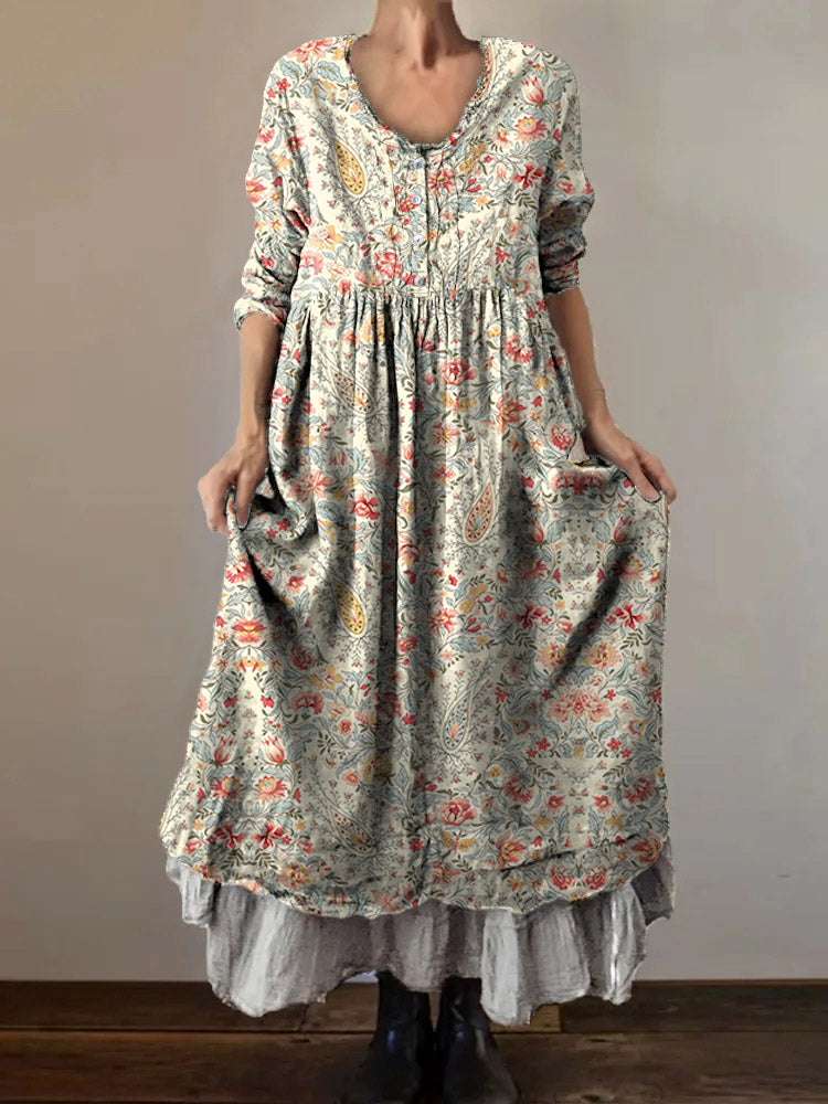 Vestido de inspiración vintage
