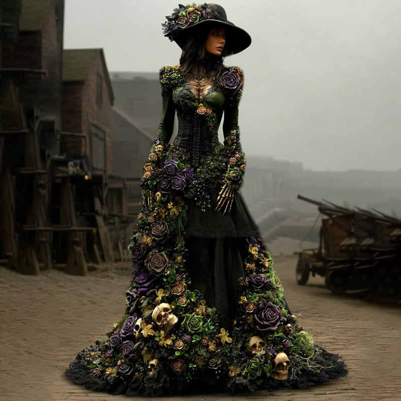 Vestido de diseño cuidado
