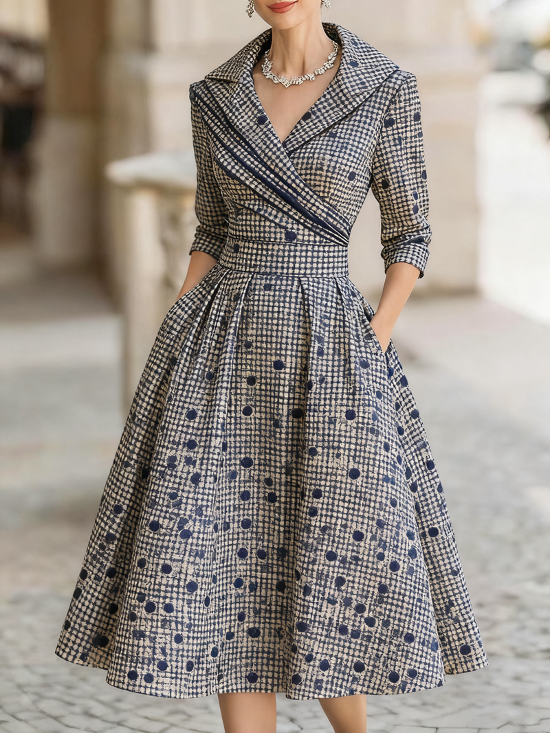 Vestido de diseño clásico