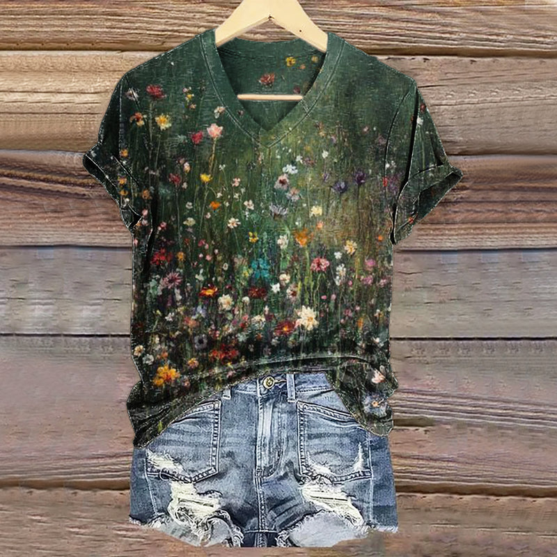 Camiseta de estilo vintage atemporal
